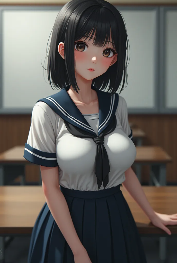 Japone school girl big boobs 