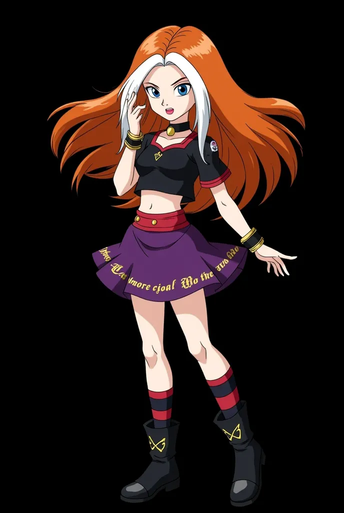 Personagem feminina de um criança de s idade. Wiccan sorceress from the Dragon Ball Classic universe with the traits of Akira Toriyama and made by the animation studio TOEI ANIMATION. Age: s.  Appearance

Hair :  Long and voluminous , in a vibrant shade of...