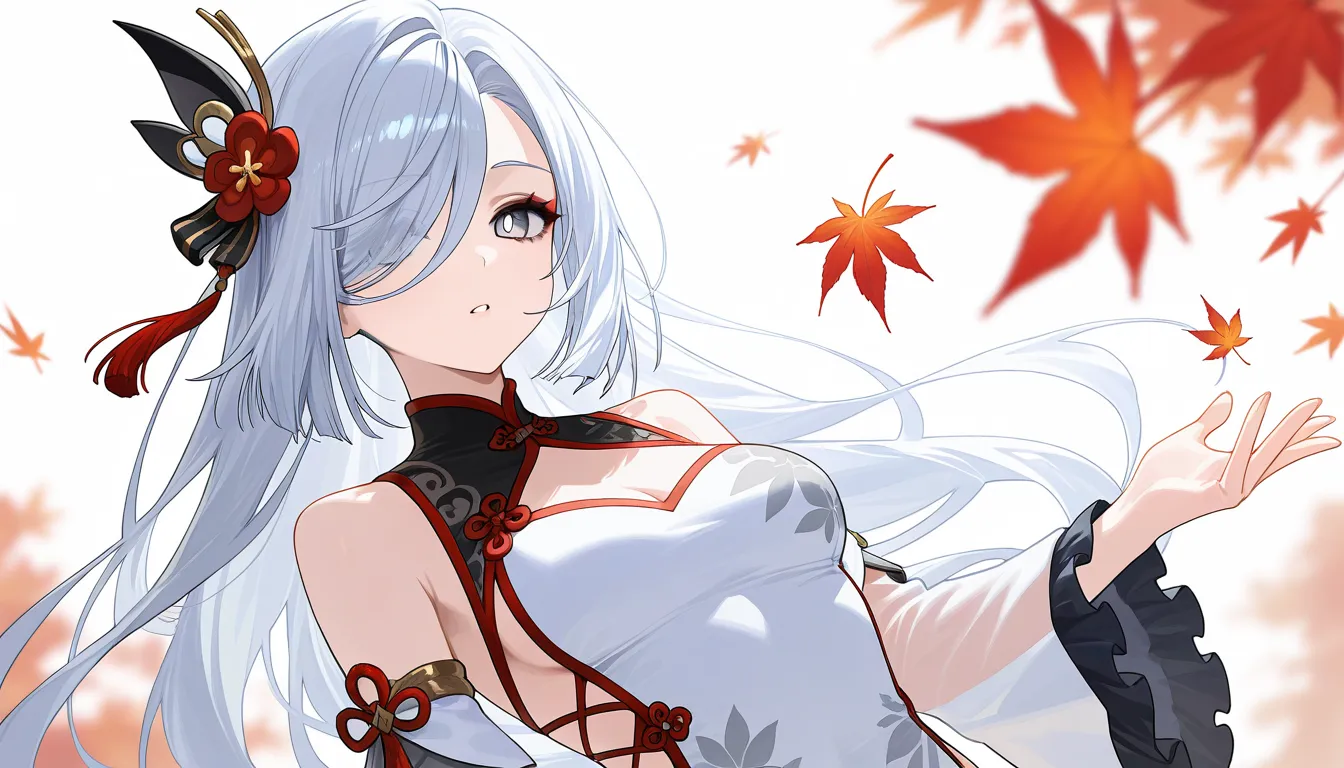 (best_quality, detailed, masterpiece, very_aesthetic, absurdres), rating:safe, (modare:0.7)
BREAK
1girl, white skin, upper_body, adult, small breasts, dynamic angle, blurry background
BREAK
(shenhe_(genshin impact):0.3), armlet, bare shoulders, bright pupi...