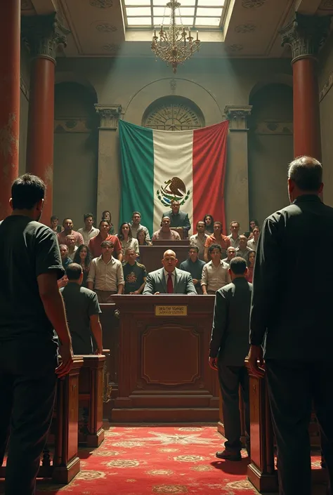 Mexican Courtroom of Citizens vs. the State