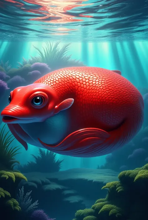 Change the fish to a red one and write down that achievement