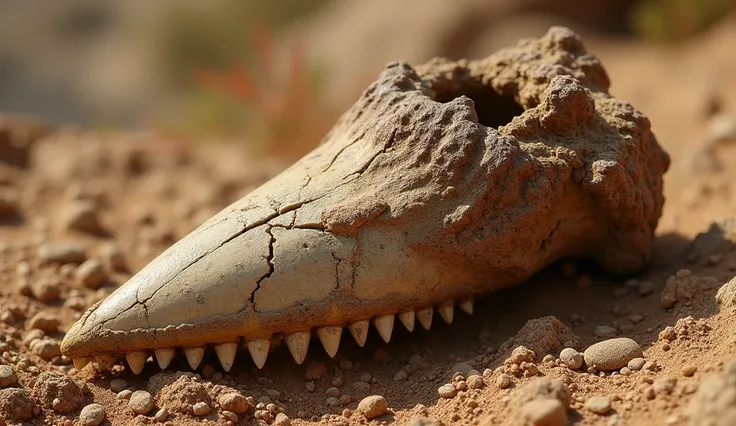 Tyrannosaurus rex's tooth skeleton 