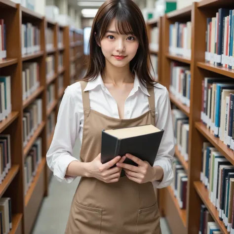 『1 Japanese girl:1.3』『real photo:1.3』Highest quality:1.2、((big breasts))、slightly visible cleavage、((young 20 year old woman ))、『showing her teeth and smiling:1.9』、(((anatomically correct、perfect anatomy、anatomically correct指)))、slender body,realistic, Hig...