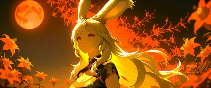 SFW, Final Fantasy Style , Takahashi Kazunari's masterpiece, depiction of faces expressed in great detail, Detailed Eyes 、Detailed faces、Hair drawn down to the smallest detail 、Solo Female Viera , beautiful , 32K, enchantment, masterpiece, top quality, ...