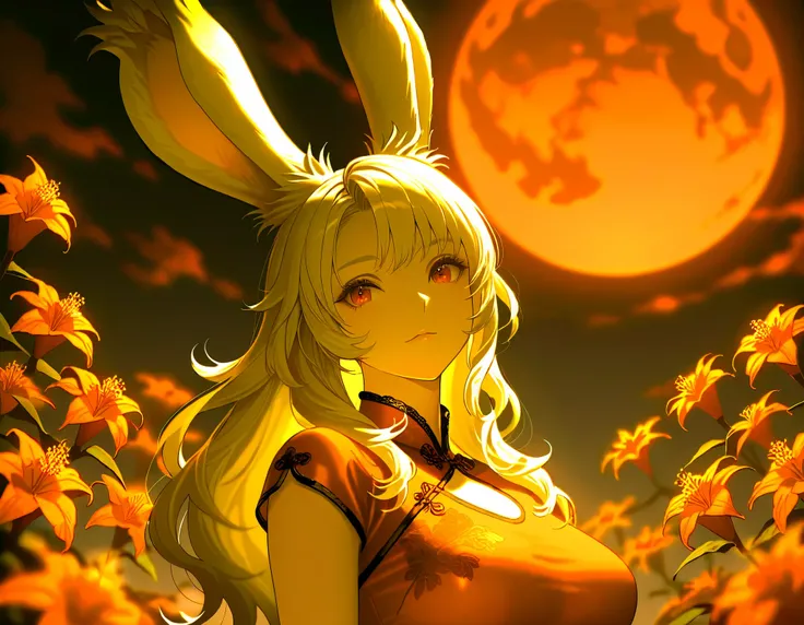 SFW, Final Fantasy Style , Takahashi Kazunari's masterpiece, depiction of faces expressed in great detail, Detailed Eyes 、Detailed faces、Hair drawn down to the smallest detail 、Solo Female Viera , beautiful , 32K, enchantment, masterpiece, top quality, ...