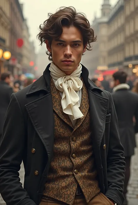 An elegant and passionate young man, from the year 1800 in London