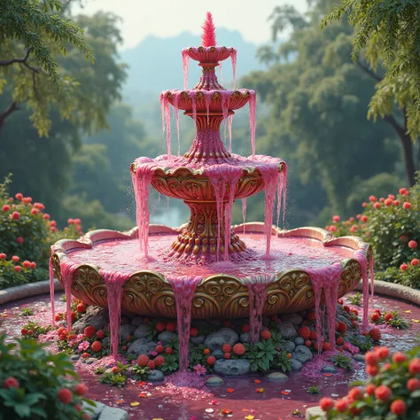 gorgeous wonderful beautiful jam fountain