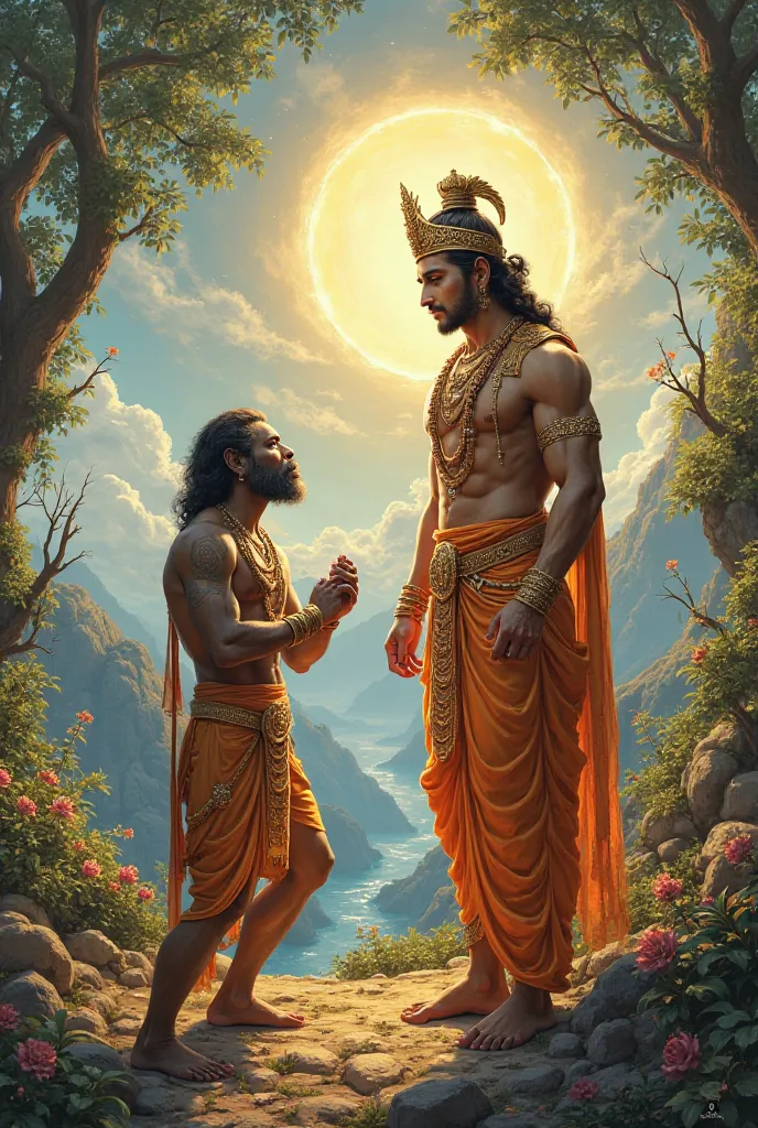 Mahabali hanuman meet pabhu shree ram 