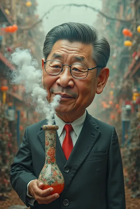 Xi jinping with bong