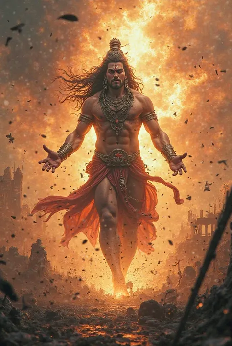 Mahadev angry from was Destroying everything on earth 