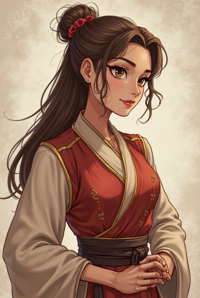 Xiao Tao  The Mischievous Handmaiden
Appearance was of Soft chestnut-brown hair, lively doe eyes, a round face that made her look younger than she was.
Personality: Sharp-tongued but loyal, always giving terrible advice about men.
She slid off her horse, p...