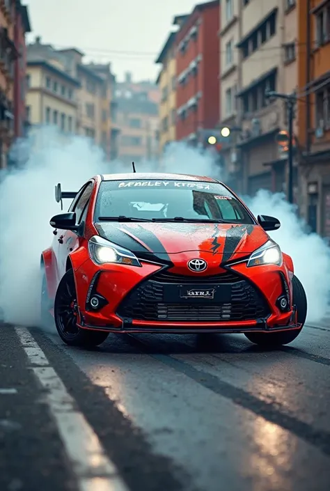 Vidéo drift Yaris gr 