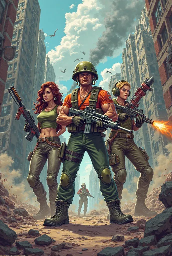 Metal Slug, erik, Nadia and Fii