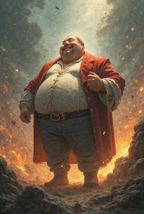 A fat man with a smile will save the world