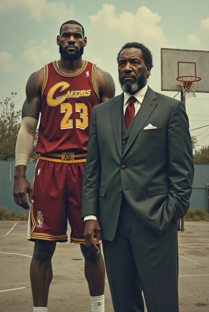 lebron james and george floyd freaky