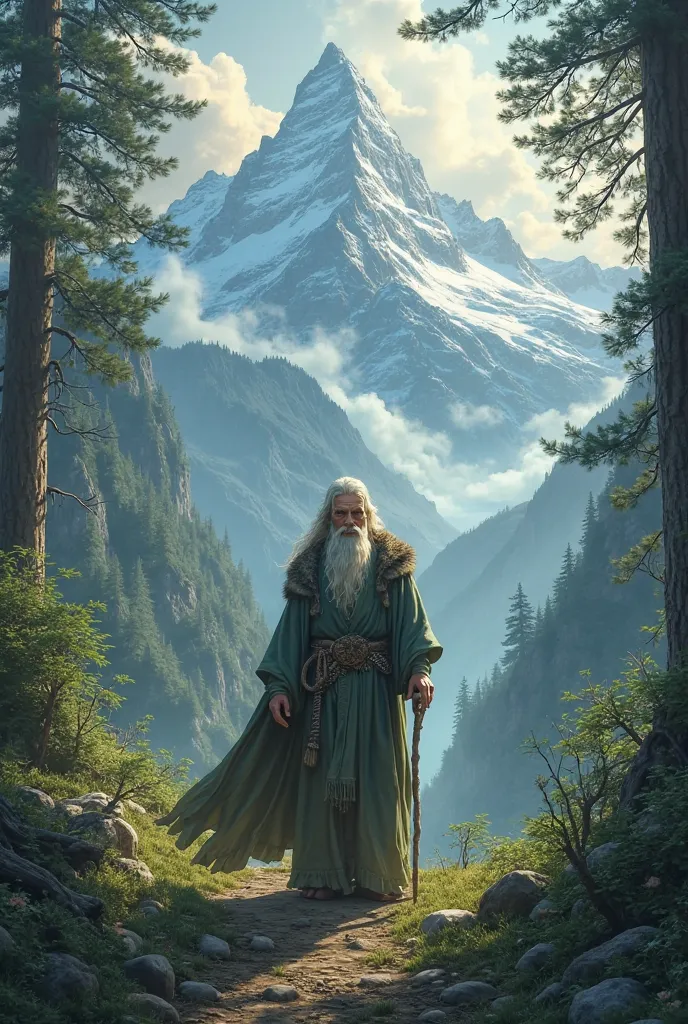 landscape, mountain, Druid