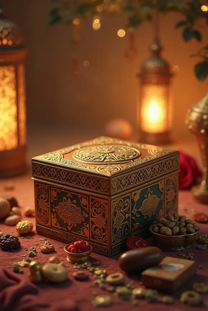 A surprise box with a Ramadan theme 