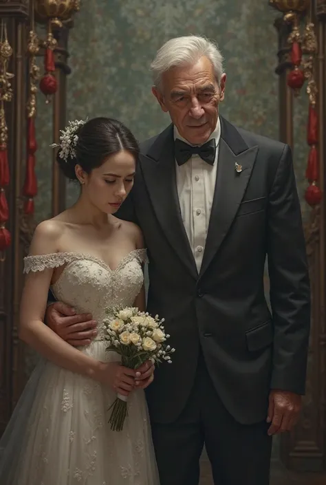 A 20-year-old girl marries an old man