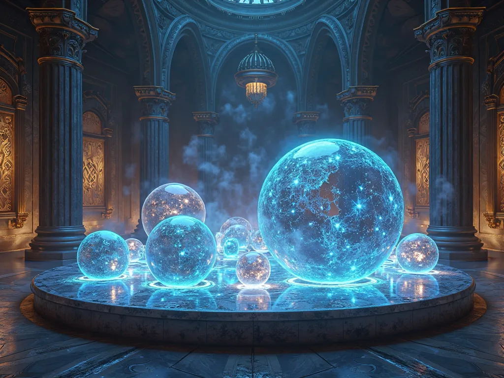 a magic sphere exhibition