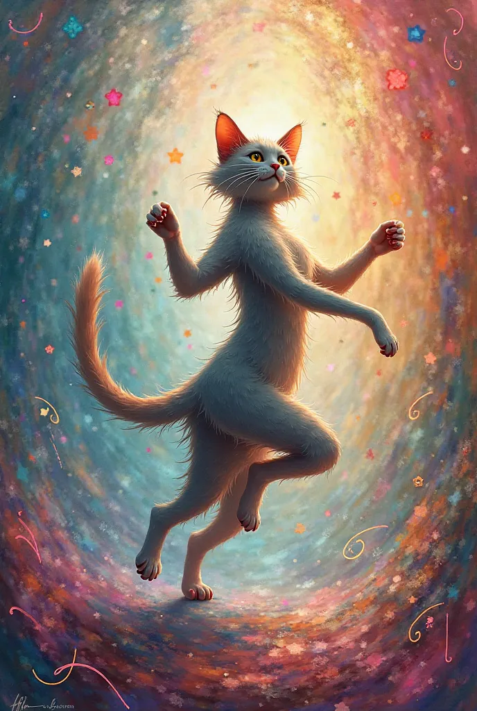 Dancing cat 