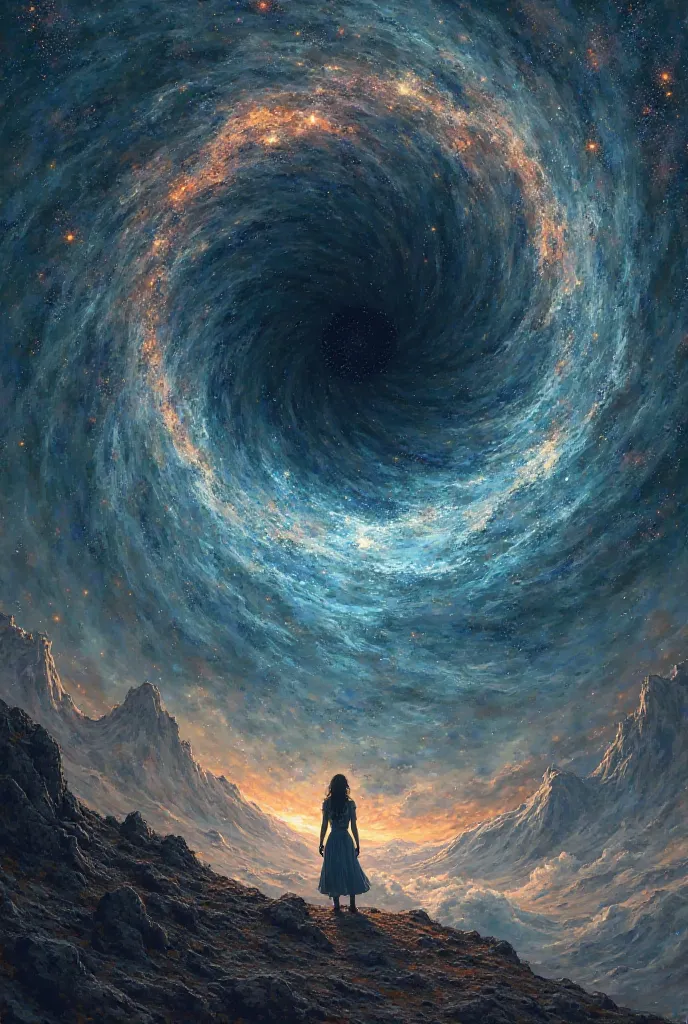 An art like the old black hole paintings