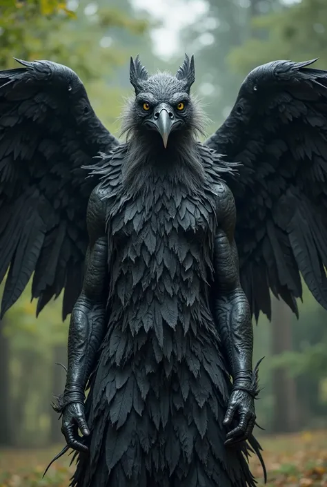  
Raven Woman, king, 90 years, pele king, dirty and extremely wrinkled, feia. Eyes with yellow irises, Crow's Eyes. gray hair, bulky, very long and disheveled, long and disheveled. new. naked. Raven body. Crow feathers all over the body. (Arms transformed ...