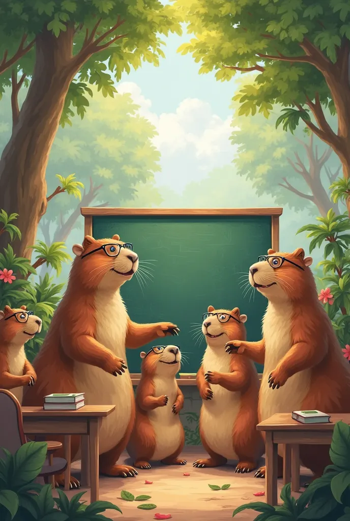 Capybara communication school cover