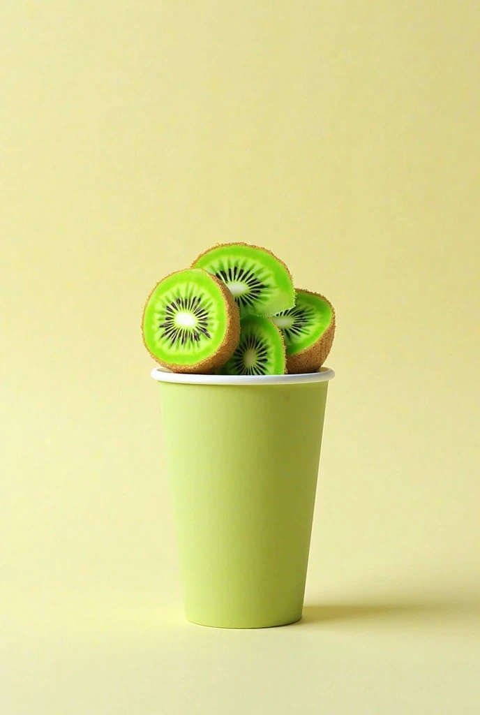 1 cup kiwi (peeled & sliced), 3D cartoon style