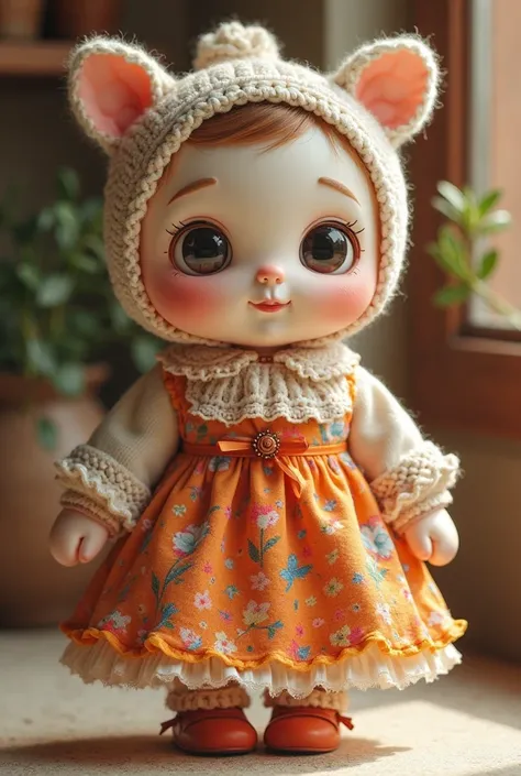 Labubu doll with clothes by Birted Cockatiel