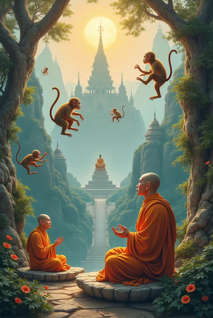 Creating pictures of monkeys and Buddhas is cool