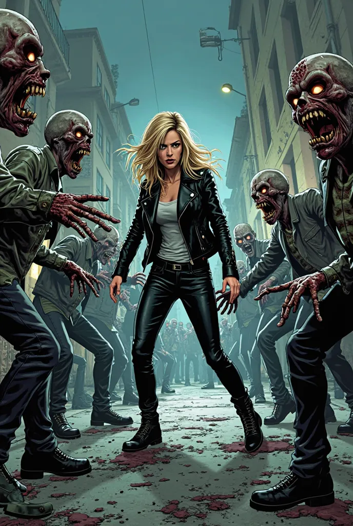 Buffy Bitten by Zombies 