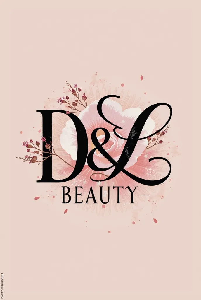 Make me a logo for my makeup store called D&L beauty