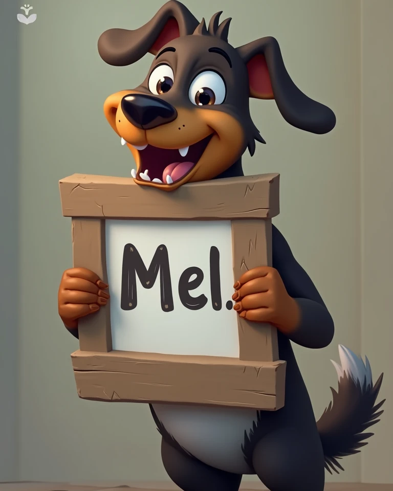 Dog Mel phrase sign 