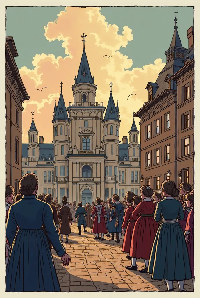 generates a comic of the French Revolution, with 6 windows.
that mention the taking of the Bastille, human rights, the constitutions and characters like Louis XVI, Marat, Marie Antoinette and Robespierre.
Let it not be so realistic, that you don't notice t...