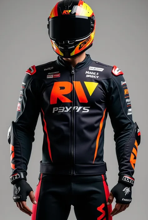 Long sleve jersey  motorcyle racing parts logo in RVTS TEAM