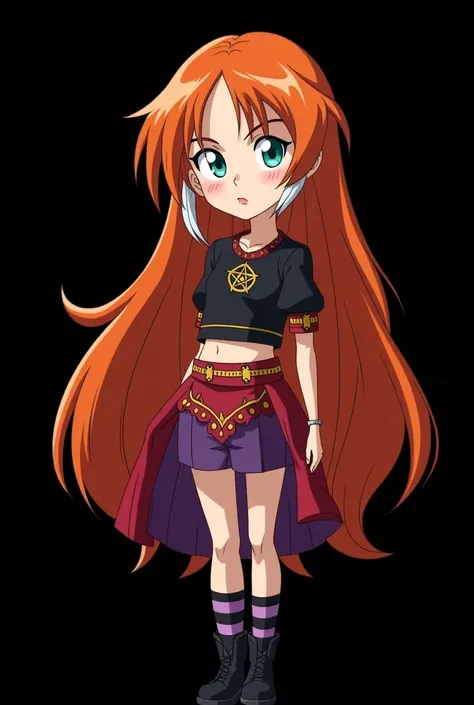 Personagem feminina de um criança de s idade. Wiccan sorceress from the Dragon Ball Classic universe with the traits of Akira Toriyama and made by the animation studio TOEI ANIMATION. Age: s.  Appearance

Hair :  Long and voluminous , in a vibrant shade of...