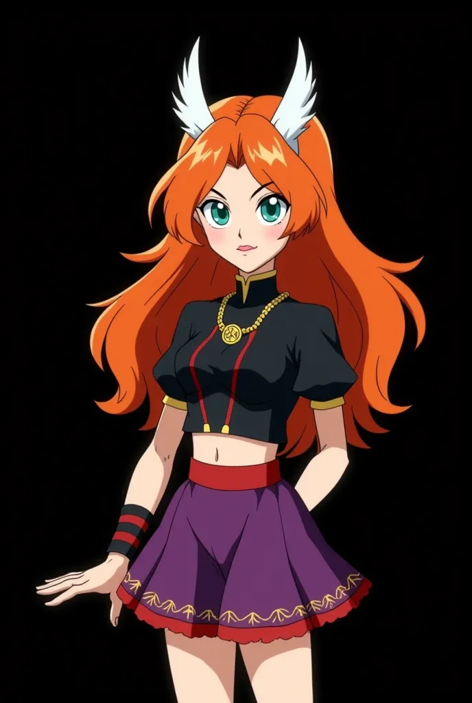 Personagem feminina de um criança de s idade. Wiccan sorceress from the Dragon Ball Classic universe with the traits of Akira Toriyama and made by the animation studio TOEI ANIMATION. Age: s.  Appearance

Hair :  Long and voluminous , in a vibrant shade of...