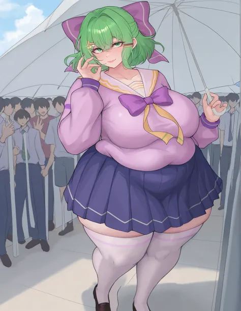 masterpiece, is of the best quality, high resolution, 1 Girl ,full body shot, (is of the best quality), (super detailed), ( masterpiece, is of the best quality:1.3), 1 woman with an umbrella, aldult, masterpiece, is of the best quality, There's nothing ...