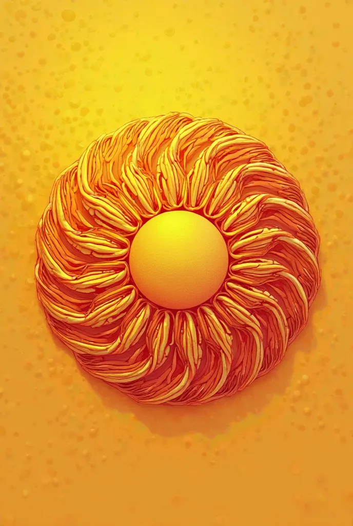 Woven sun logo 