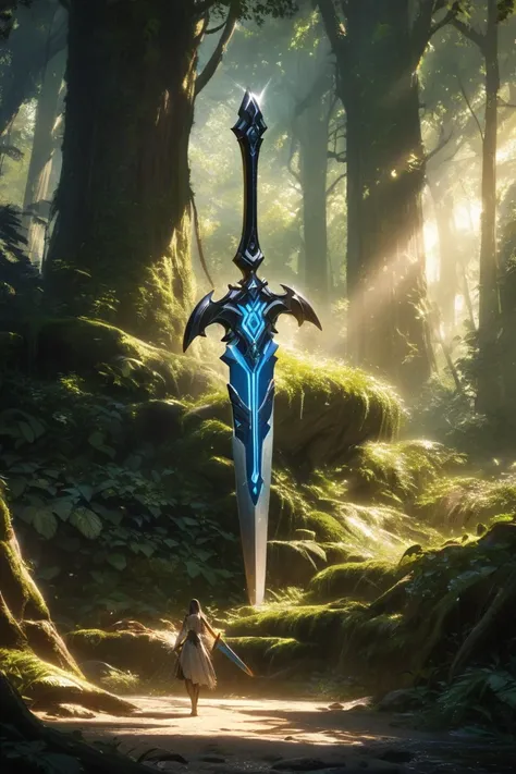 A mighty sword shaped like an popsicle, intricately detailed, hyperdetailed, photorealistic 