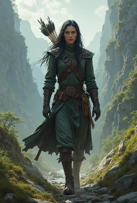 Legolas, elfo, black hair, ranger, rpg, d&d