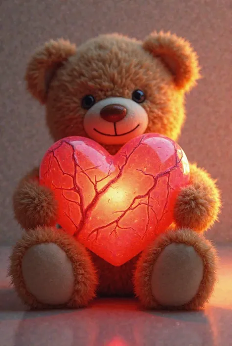 Heart and teddy bear