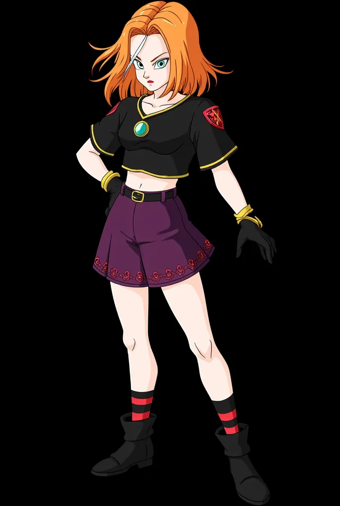 Personagem feminina de um criança de s idade. Wiccan sorceress from the Dragon Ball Classic universe with the traits of Akira Toriyama and made by the animation studio TOEI ANIMATION. Age: s.  Appearance

Hair :  Long and voluminous , in a vibrant shade of...