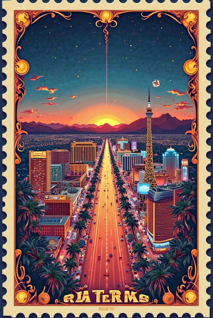 post stamp for las vegas, nv