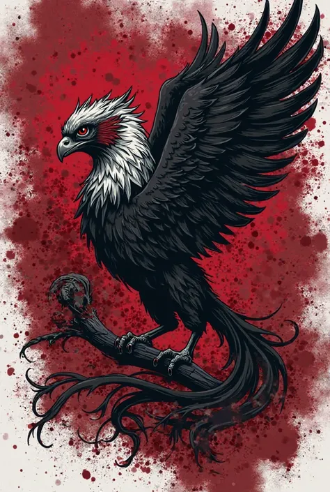 Make a team jersey for me for the athletics from law school called bloodthirsty griffin, and has black and white as its main color burgundy and is represented by a griffin. But remember that law is something that has to do with justice, he is formal and tr...