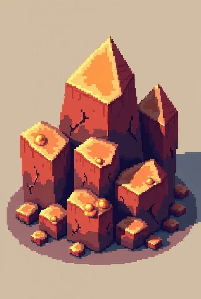 copper ore pixel art