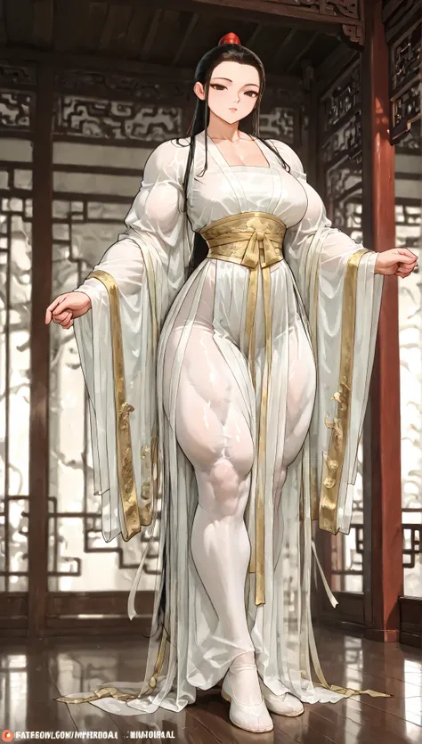 masterpiece,best quality,amazing quality,very aesthetic,,,(hyper_muscles:1.2),thick thighs BREAK depth of field,masterpiece,best quality,amazing quality,,thick arms,(muscular female,:1.2),, shiny skin,,Alone,Alone,,,looking at viewer,he tong,white pantyhos...