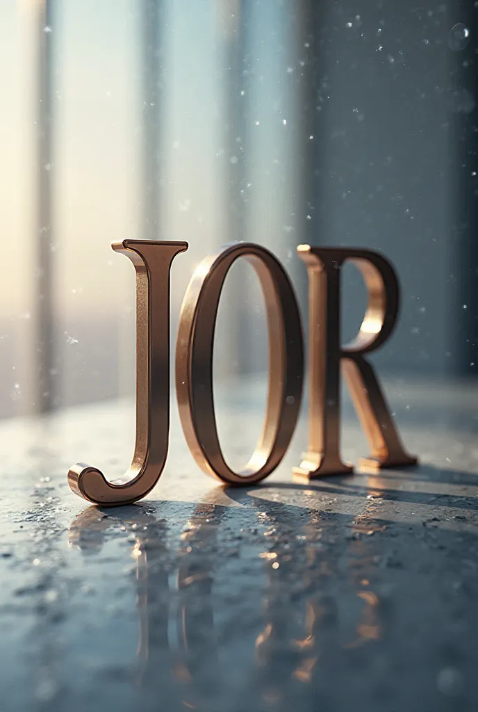 A wallpaper with the initials JOR 