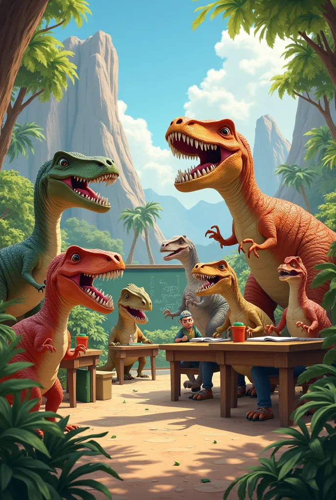 Dinosaur school 