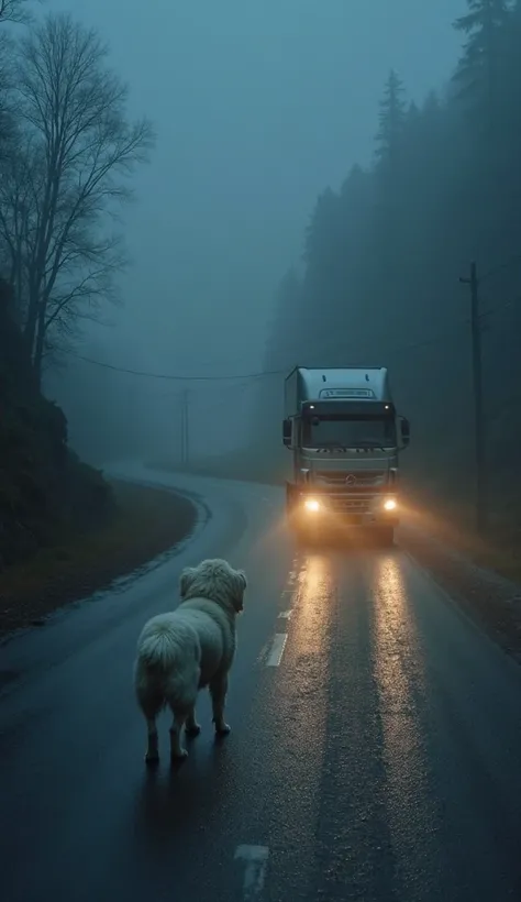 It's late at night, The deserted road was submerged in fog. Minh, a long-distance driver, is driving the truck across the winding pass. The headlights shone down the wet road surface, reflected the faint streaks of light.

 Suddenly , from the side of the ...